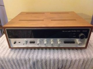 Sansui Vintage Am/fm Stereo Tuner Amplifier 2000a Wood Case Solid State