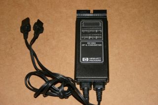 Hp Il Interface Loop Module Hp 82166a For Hp41 Series Of Hp Calculators,  Cables
