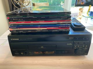 Pioneer Cld - D703 Ld Laserdisc Player,  Remote,  Ac - 3 Mod (no Box),  15 Ws Discs