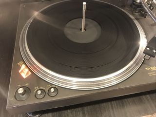 Vintage Technics SL - 1350 Direct - Drive Automatic Turntable Player With Dust Cover 3