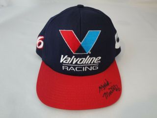 Valvoline Racing Hat Mark Martin 6 Snapback Signed (not Authenticated) Cummins