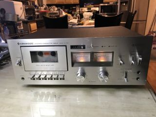 Vintage Kenwood Kx - 830 Stereo Cassette Deck (near)