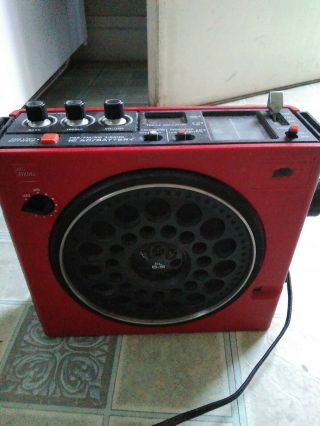 Vintage Panasonic Rf - 888c Psb - Fm - Am Portable 3 - Band Radio Boombox
