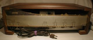 Vintage Heathkit FM Stereo Solid State Tuner Model AJ - 15 Wood Cabinet 3