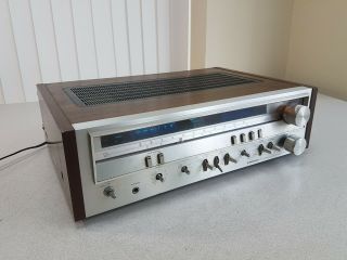 Vintage 1980 Pioneer Sx - 3700 Stereo Receiver Woodgrain Please Read
