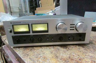 Vintage Kenwood Stereo Integrated Amplifier / Amp Model Ka - 405,