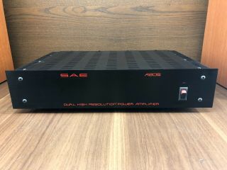 Sae A205 Dual High Resolution Power Amplifier Vintage 100 - 200 Watts Per Chnl