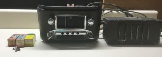 Vintage Telefunken Car Radio With Power Unit And Spare Tubes 1950’s Tube Radio