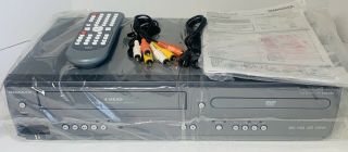 Magnavox Mwd2206 Dvd Player & 4 Head Vcr Vhs Recorder Combo Complete Mib