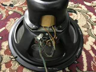 Vintage Rola 12” Field Coil Speaker 8 Ohm 3