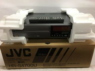 Jvc Hr - S4700u Stereo Video Cassette Recorder Hi - Fi Vhs (ml1043008)