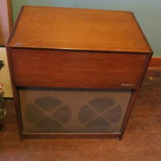 Vintage Magnavox Console Stereo Am/fm Radio Record Player,  Mid Century Case
