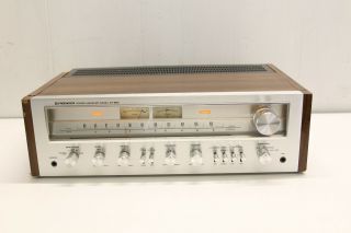 Vintage Pioneer Sx - 650 Stereo Receiver Large Silver Face Great
