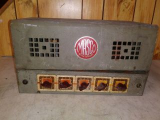 Masco Sound System Ma - 35 Tube Amplifier Amp Estate Find 115 Volt