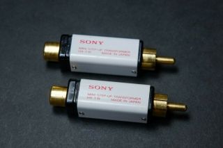 Sony Ha - T10 Mini Step Up Transformers Pair For Mc Cartridge / From Japan