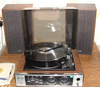 Vintage Panasonic Sd - 85 Turntable Am/fm Stereo System W/ The Speakers