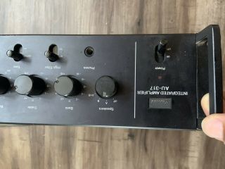 Vintage Sansui AU - 317 Integrated Amplifier Turns On Not 2
