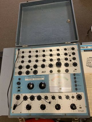 Vintage B,  K Dynajet 707 Dynamic Mutual Conductance Tube Tester For Restore