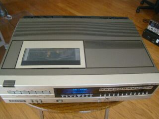 Sanyo Vcr 3900 Betacord Betamax Video Cassette Player/recorder