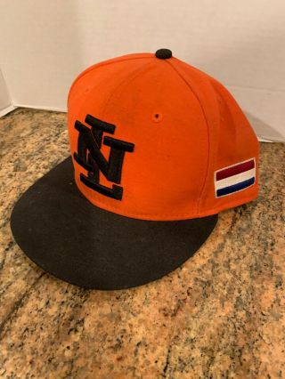 Netherlands Men’s World Baseball Classic Hat Era 59fifty 7 3/8 Orange