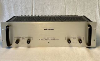 Audio Research D - 100a High Definition Power Amplifier 100w/ch