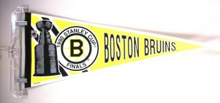 Vintage Nhl Hockey Boston Bruins 1990 Stanley Cup Finals Pennant