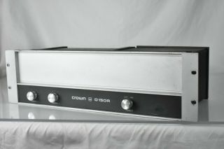 Vintage Crown Model D - 150a Stereo Power Amplifier