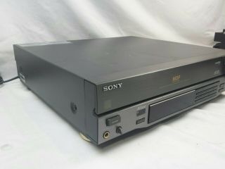 Sony MDP - 333 CD/CDV/LD Multi Disc Player Laser Disc Player, .  JM - 0710 3