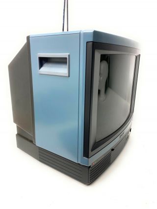 Vintage SONY Model KV - 1392R Trinitron Color CRT Broadcast TV 13 