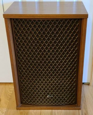 1 Vintage Sansui Sp - 2500 Speaker - 3 Way - 5 Drive (sp2500) - W/ Grill -