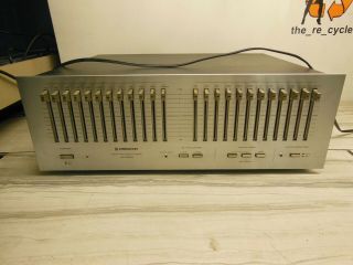 Vintage Pioneer Sg - 9800 12 Band Stereo Graphic Equalizer Parts Repair