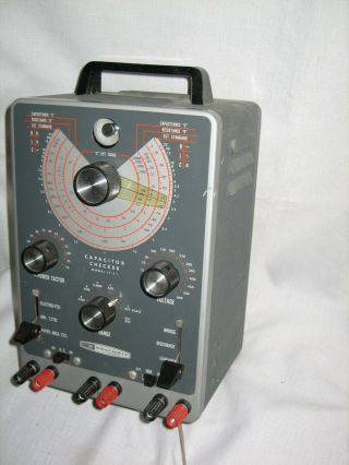 Heathkit It - 11 Capacitor Checker