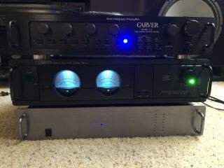 Carver C - 1 Preamplifier Modification Service With Rca Mod