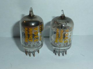 Western Electric 396a 2c51 Tubes - Matched Pair,