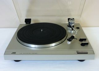 JVC L - A11 Belt Drive Turntable Semi Automatic,  Reconditioned,  With AT3600L Cart. 2