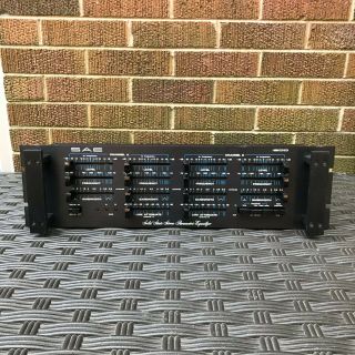 Sae Model 1800 Solid State Stereo Parametric Equalizer