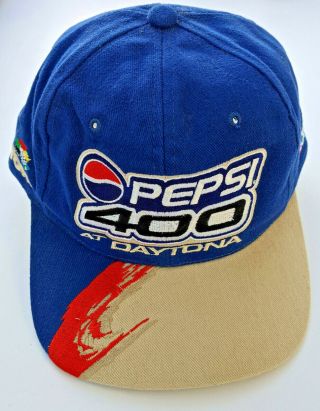 Pepsi 400 Daytona Nascar 1999 Vintage Snapback Hat By Chase