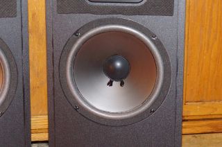 ACOUSTIC RESEARCH AR TSW - 310 1980 SPEAKERS BLACK WALNUT SURROUNDS 3