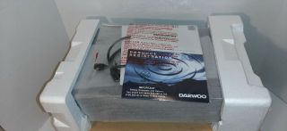 In Open Box Daewoo Dv - T5dn 4 Head Vhs Vcr Player Recorder With Remote