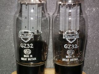 GZ32 Mullard 5V4G NOS 100 rectifier Hi end guitar tube audio amplifiers 2
