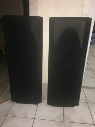 DAHLQUIST DQ - 8 PHASE ARRAY TOWER SPEAKERS (NO BACK GRILL COVERS) 2