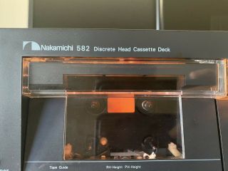 Nakamichi 582 Discrete 3 Head Cassette Deck - Parts & Repair (needs belts) 3