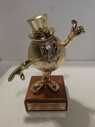 Gus Macker Basketball Trophy 1992 All - World Tour All - World Champs