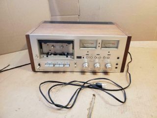 Vintage 1977 Pioneer Stereo Cassette Tape Deck Ct - F9191 Parts ((