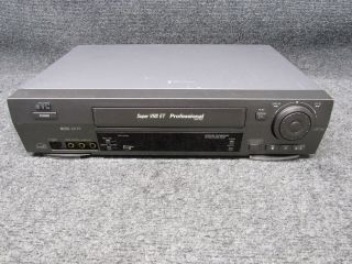 Jvc Sr - V10u Vhs Et 4 Head Video Cassette Recorder Professional Series