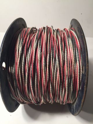Partial Roll Of Western Electric Switchboard Wire,  3 Strand,  22 Ga.  ??