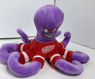 Forever Collectibles Nhl Detroit Red Wings Mascot Rally Al The Octopus Plush
