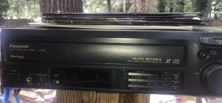 Panasonic Lx - H670 Laser Disk Player With Laser Disc 8 Video No Remote Well