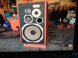 Custom Made Mahogany Speaker Stands For Pioneer Hpm 100 Speakers