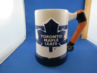 Large Ceramic Toronto Maple Leafs Beer Mug/stein 3d